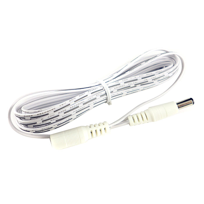 12-24v DC male female 5.5mm-2.1mm power cable extension wire 4M length (19)