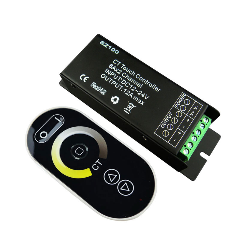 12V 12A CT LED Controller with Touch Remote