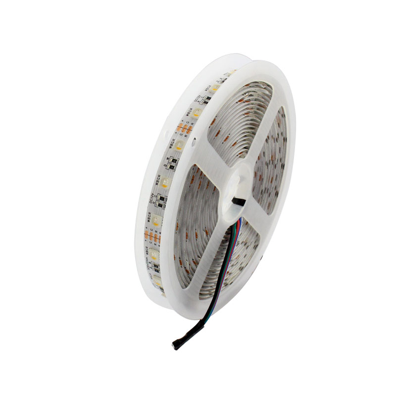 12V 24V 4 in 1 RGB Warm white led strip light smd 5050 300 led tape lights  (2)
