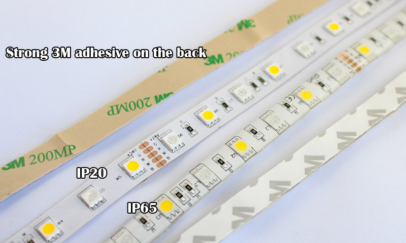 12V 24V 5050-60-RGBW-RGBWW-LED-Strip-Light-Waterproof IP65 IP67 IP68