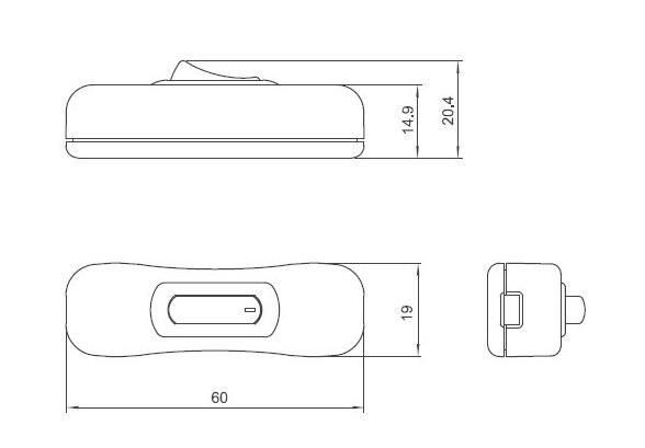 303 switch size