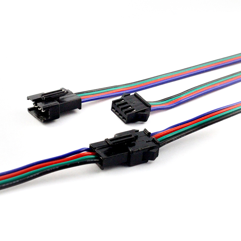 4 pin jst rgb strip light connector