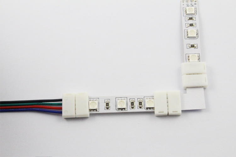 4PIN 10MM RGB LED Strip Light Connectors (3)