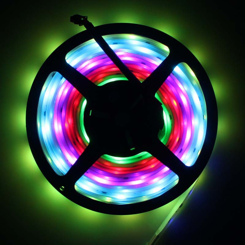 Addressable LPD6803 12V Digital LED Pixel Strip Lights SMD 5050 RGB Magic Lights (1)