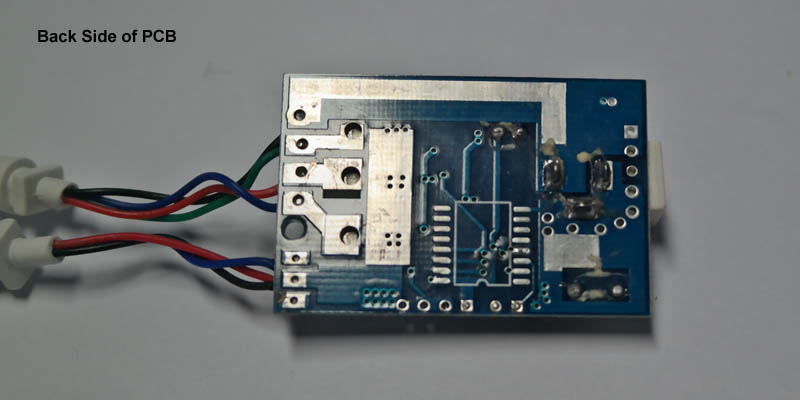 Back Side of PCB IR24 Keys Controller