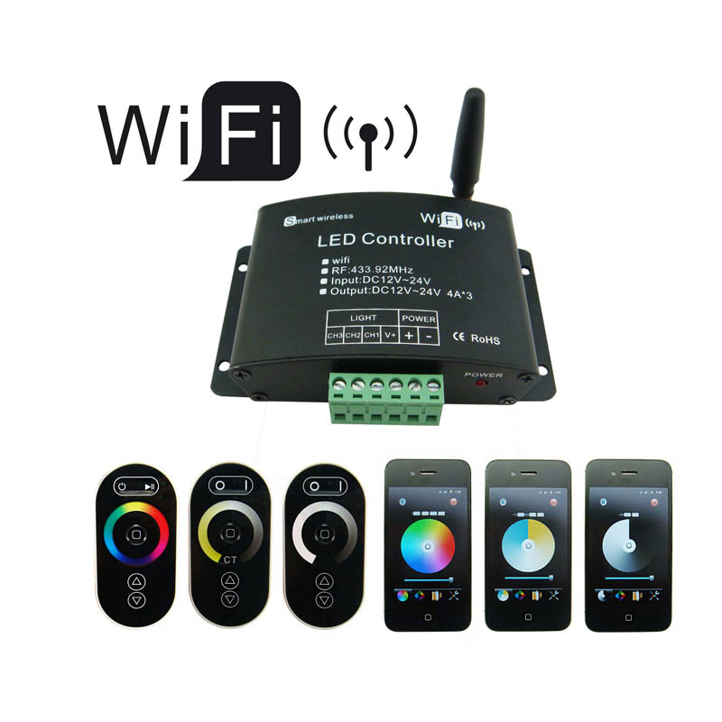 MJJC-WIFI-V01 RGB Dimmer CT LED Controller